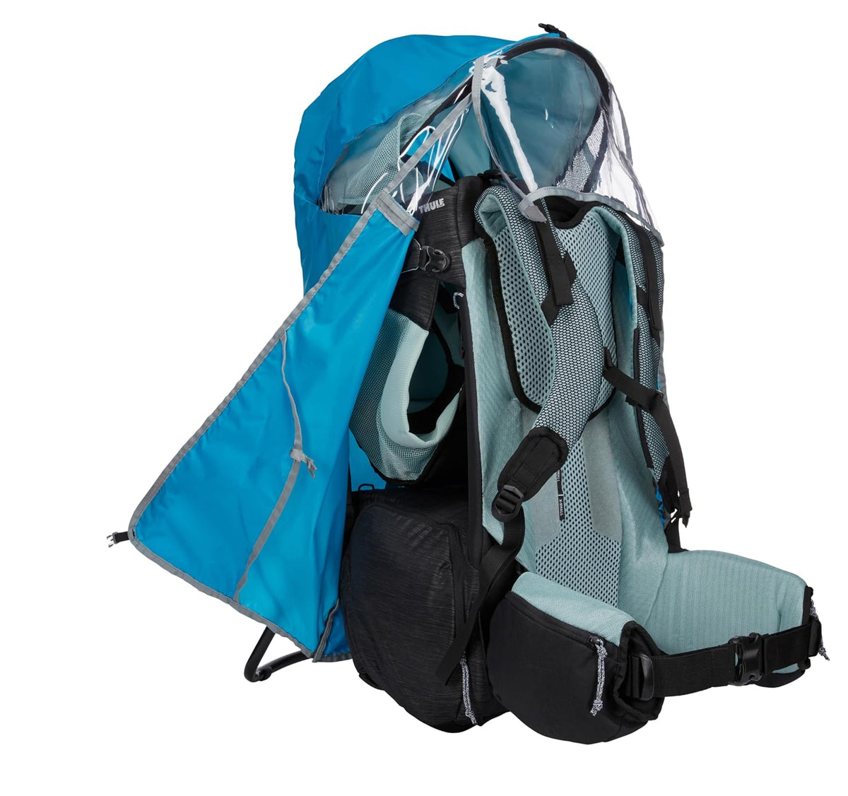 Sapling Raincover Accessory - Packable with Included Stuff Sack - Side & Front Windows - Reflective Accents - Fits All Sapling Models 2021-present
