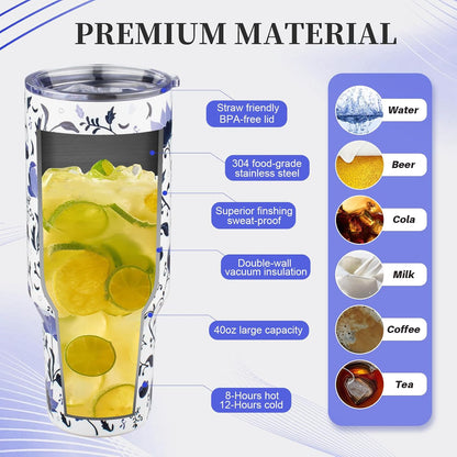 20oz Tumbler with Lid and Straw Double Wall Powder Coated Vacuum Insulated Coffee Tumbler Stainless Steel Insulated Travel Coffee Mug Spill-Proof Thermal Cup for Hot and Cold Beverage,Black