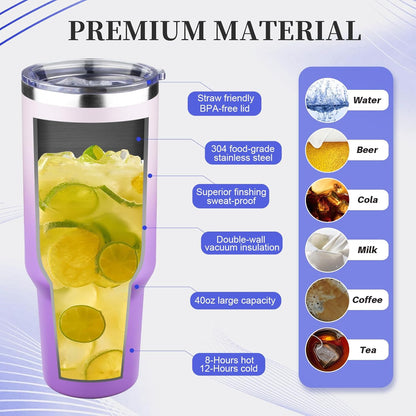 20oz Tumbler with Lid and Straw Double Wall Powder Coated Vacuum Insulated Coffee Tumbler Stainless Steel Insulated Travel Coffee Mug Spill-Proof Thermal Cup for Hot and Cold Beverage,Black
