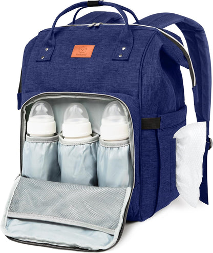 Baby Diaper Bag Backpack, Baby Bag for Boys, Girls (Trendy Black)