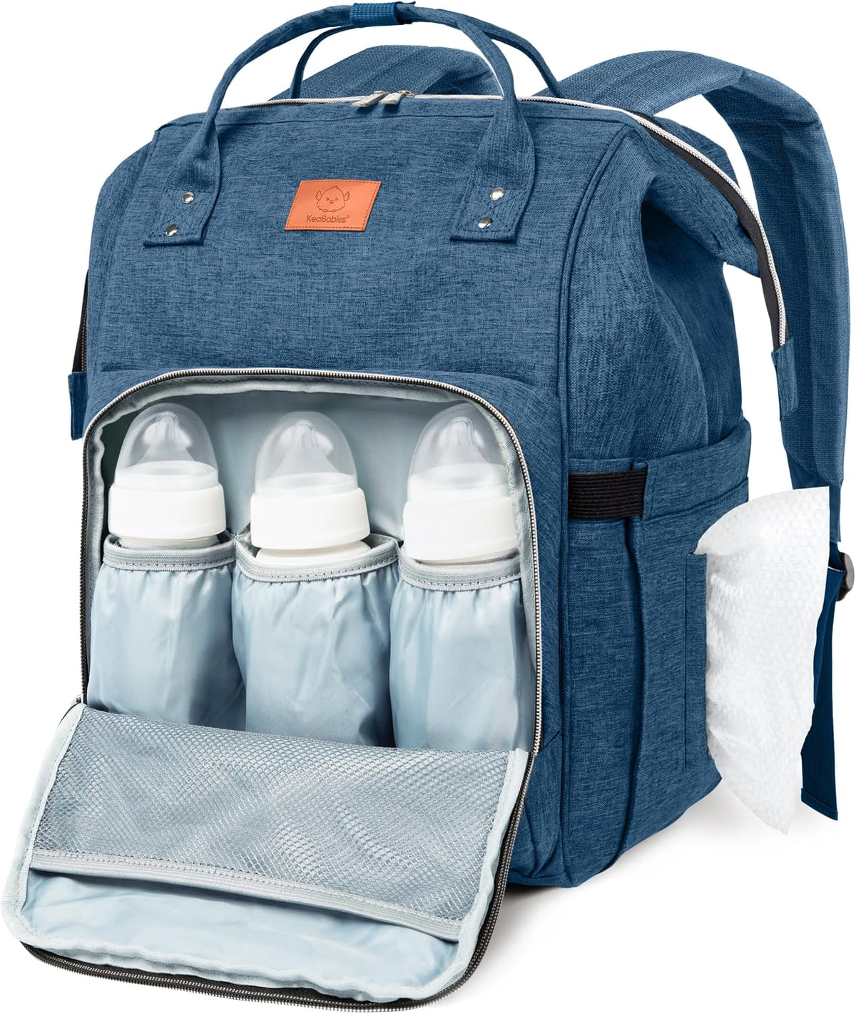 Baby Diaper Bag Backpack, Baby Bag for Boys, Girls (Trendy Black)