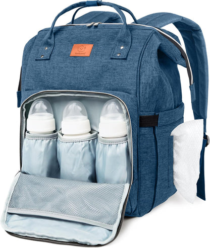 Baby Diaper Bag Backpack, Baby Bag for Boys, Girls (Trendy Black)