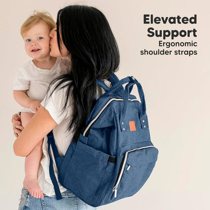 Baby Diaper Bag Backpack, Baby Bag for Boys, Girls (Trendy Black)