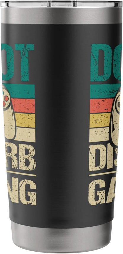 Do Not Disturb I'm Gaming - Funny Gamer Video Games Stainless Steel Insulated Tumbler
