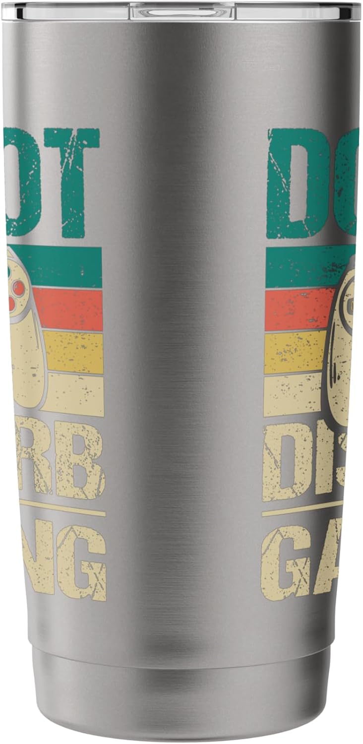 Do Not Disturb I'm Gaming - Funny Gamer Video Games Stainless Steel Insulated Tumbler