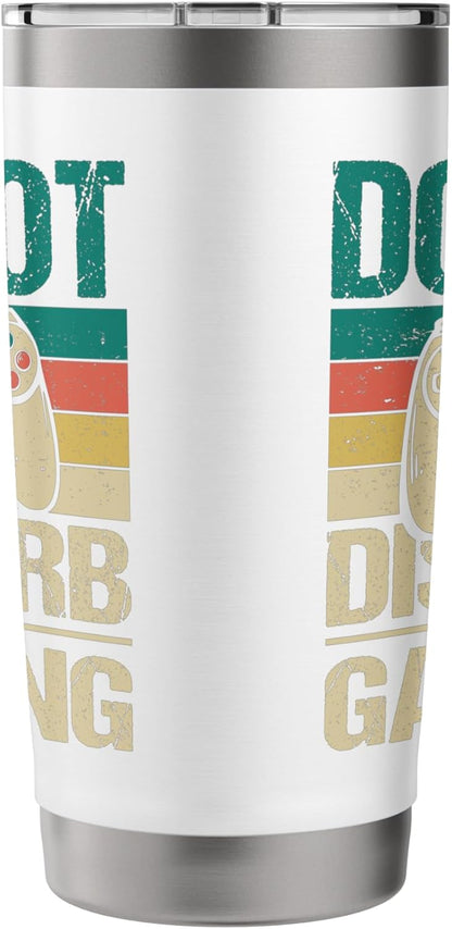 Do Not Disturb I'm Gaming - Funny Gamer Video Games Stainless Steel Insulated Tumbler