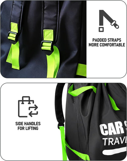 Car Seat Travel Bag for Airplane, Padded Strap Car Seat Bags for Air Travel