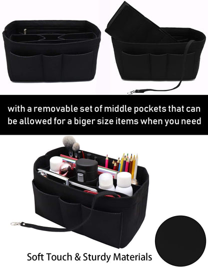 Felt Insert Bag Organizer Bag In Bag For Handbag Purse Organizer Fits Speedy Neverful