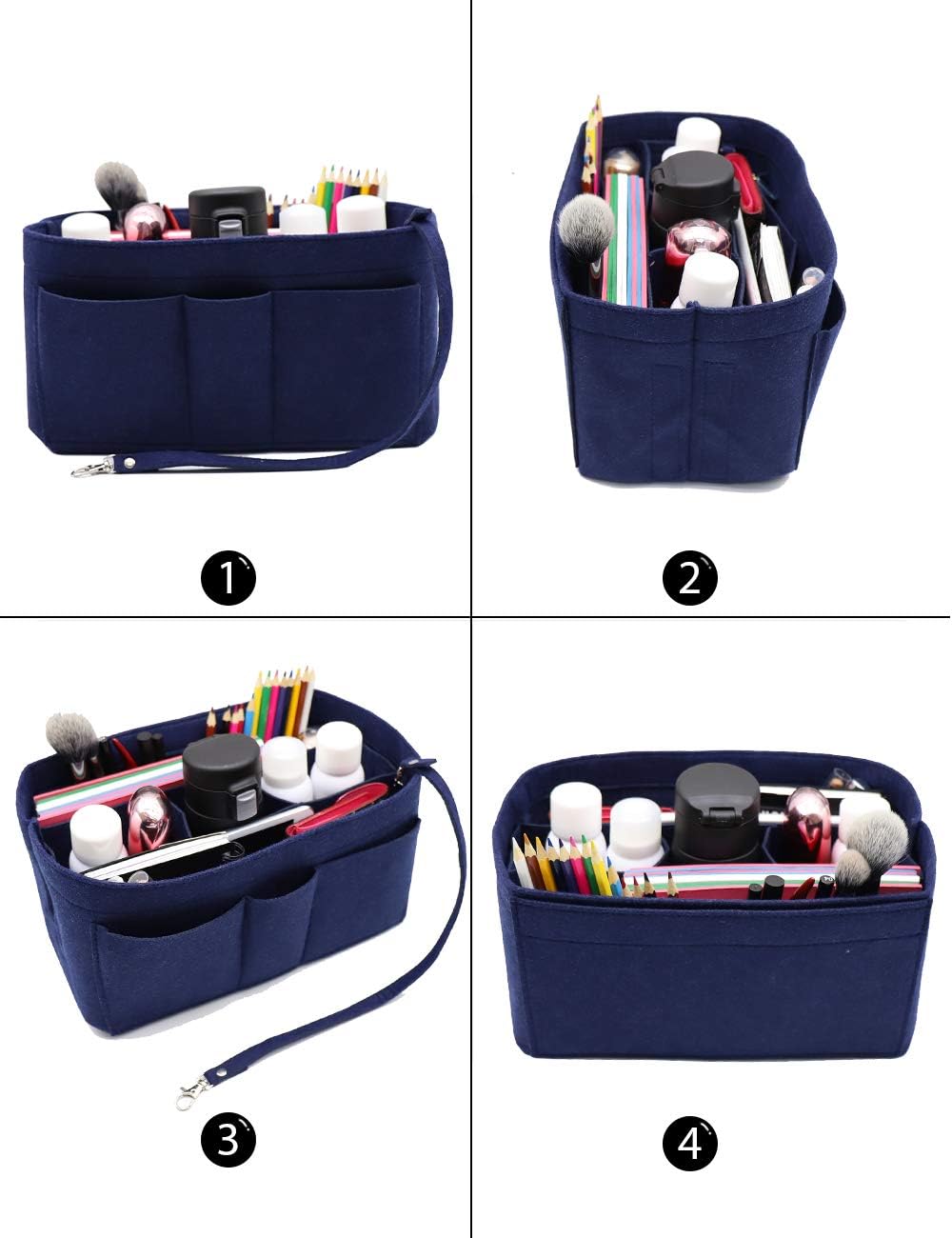Felt Insert Bag Organizer Bag In Bag For Handbag Purse Organizer Fits Speedy Neverful