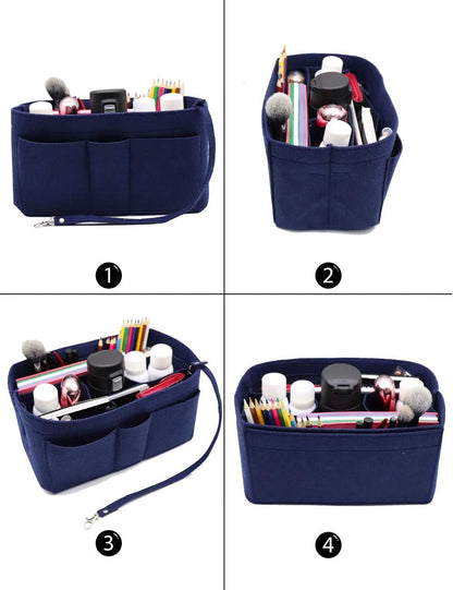 Felt Insert Bag Organizer Bag In Bag For Handbag Purse Organizer Fits Speedy Neverful