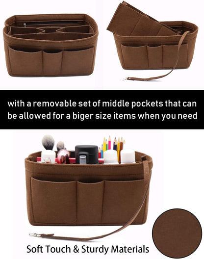 Felt Insert Bag Organizer Bag In Bag For Handbag Purse Organizer Fits Speedy Neverful