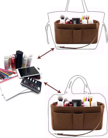 Felt Insert Bag Organizer Bag In Bag For Handbag Purse Organizer Fits Speedy Neverful