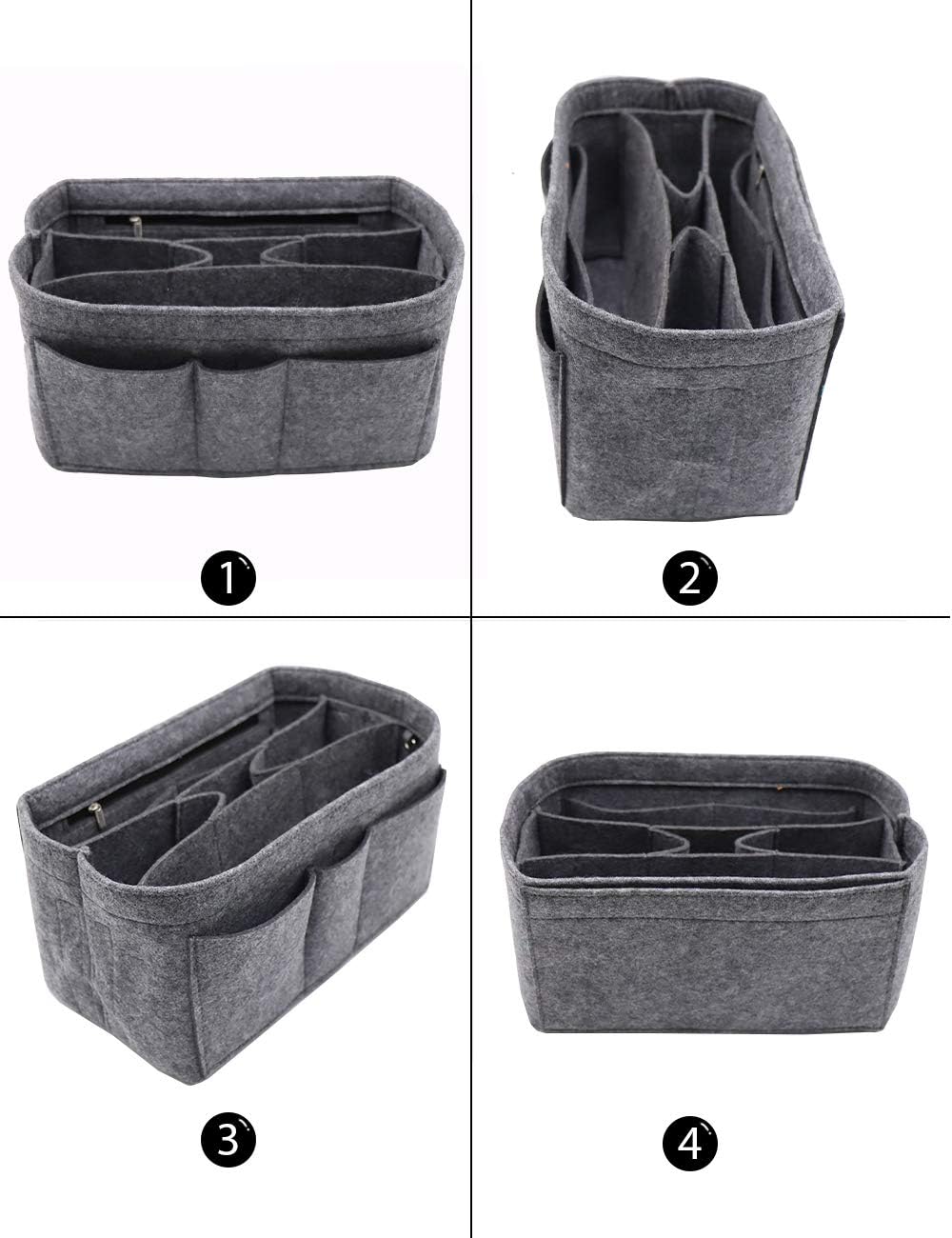 Felt Insert Bag Organizer Bag In Bag For Handbag Purse Organizer Fits Speedy Neverful