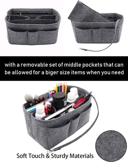 Felt Insert Bag Organizer Bag In Bag For Handbag Purse Organizer Fits Speedy Neverful