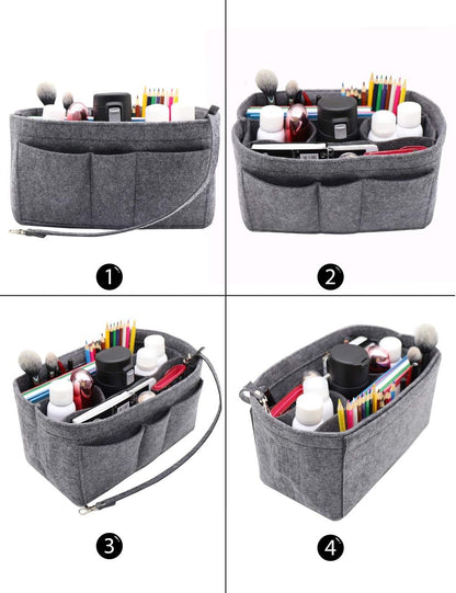 Felt Insert Bag Organizer Bag In Bag For Handbag Purse Organizer Fits Speedy Neverful
