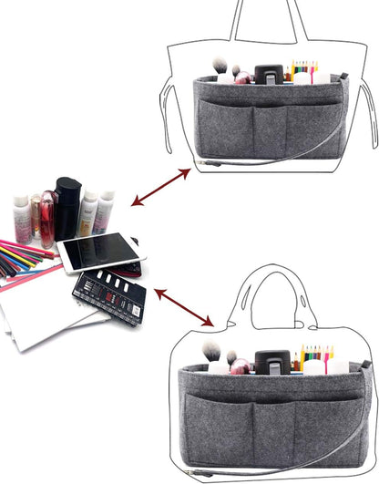 Felt Insert Bag Organizer Bag In Bag For Handbag Purse Organizer Fits Speedy Neverful