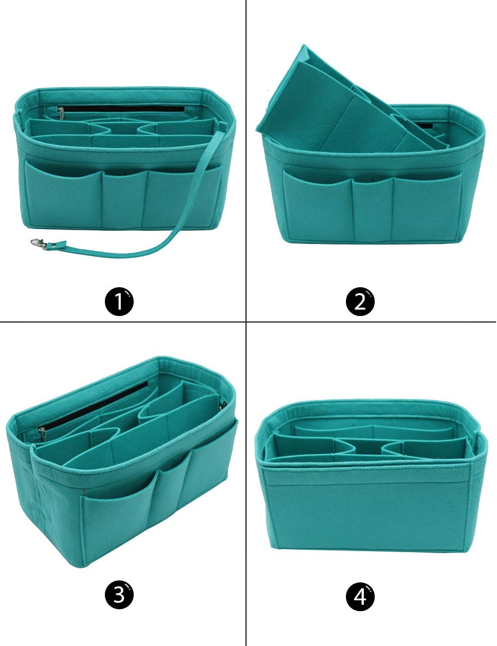 Felt Insert Bag Organizer Bag In Bag For Handbag Purse Organizer Fits Speedy Neverful