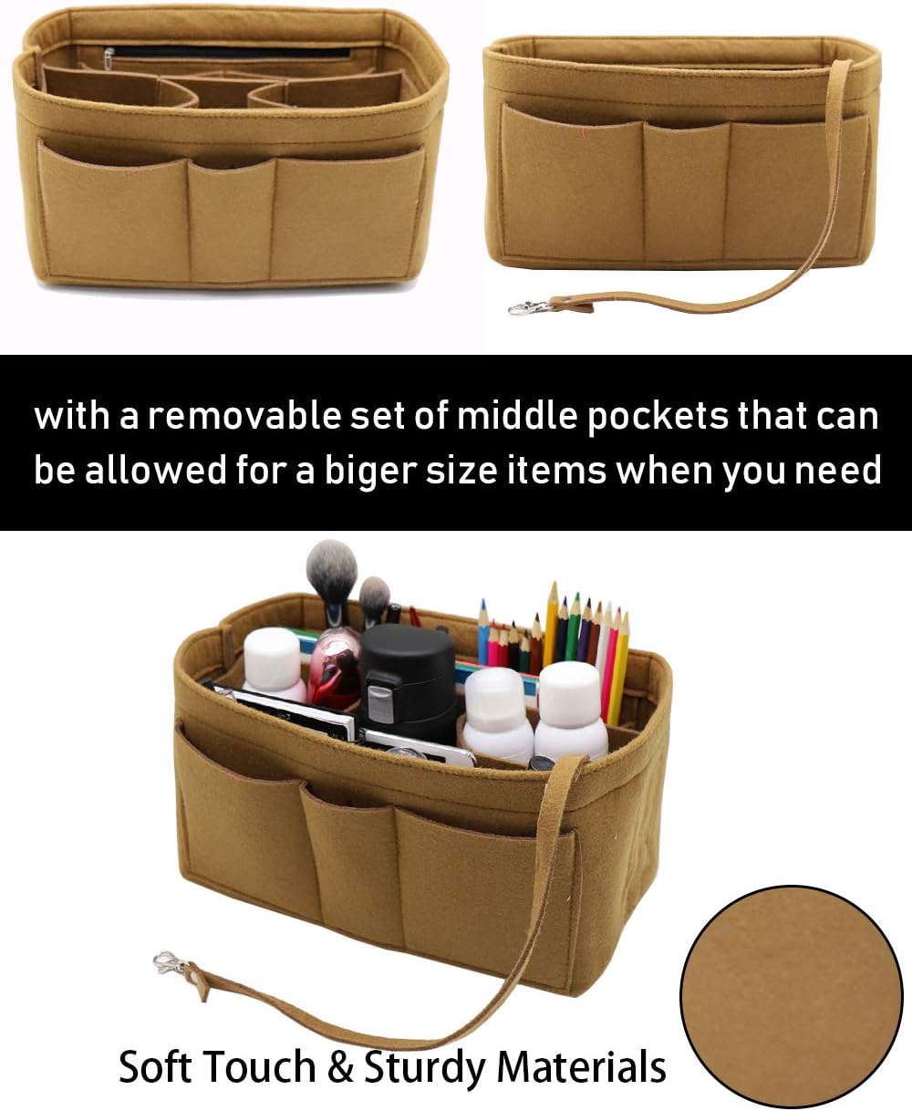 Felt Insert Bag Organizer Bag In Bag For Handbag Purse Organizer Fits Speedy Neverful