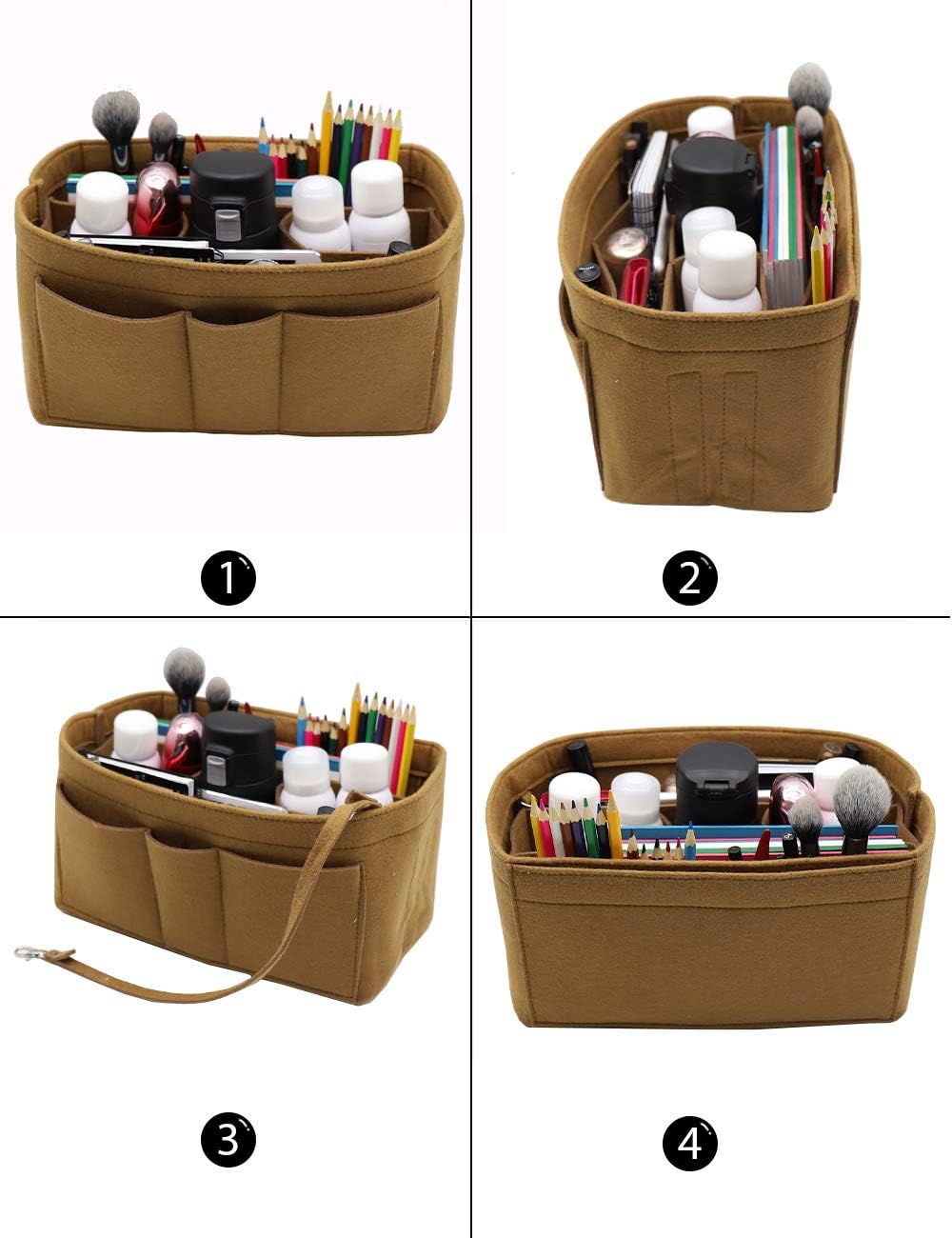 Felt Insert Bag Organizer Bag In Bag For Handbag Purse Organizer Fits Speedy Neverful