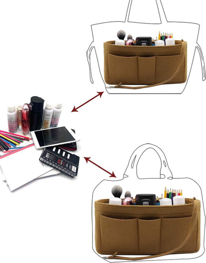 Felt Insert Bag Organizer Bag In Bag For Handbag Purse Organizer Fits Speedy Neverful