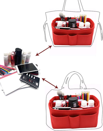 Felt Insert Bag Organizer Bag In Bag For Handbag Purse Organizer Fits Speedy Neverful