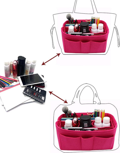 Felt Insert Bag Organizer Bag In Bag For Handbag Purse Organizer Fits Speedy Neverful