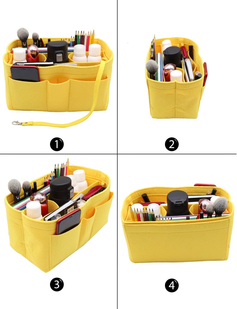 Felt Insert Bag Organizer Bag In Bag For Handbag Purse Organizer Fits Speedy Neverful