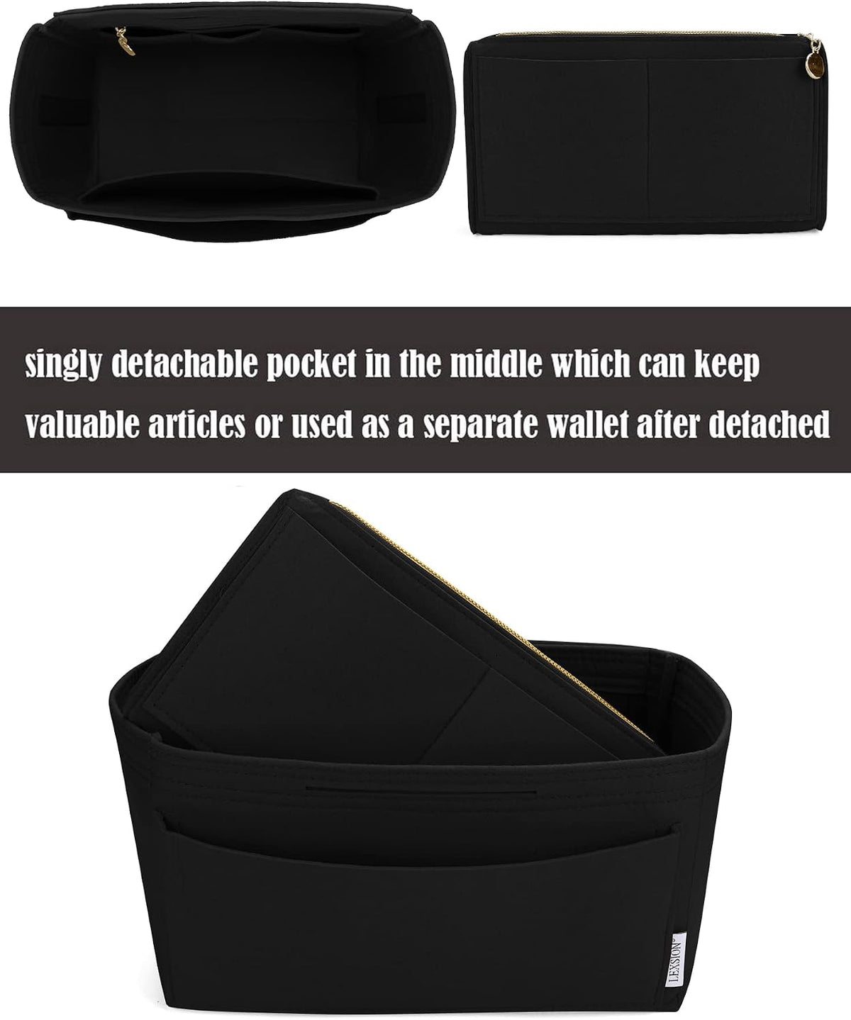 Felt Insert Bag Organizer Bag In Bag For Handbag Purse Organizer Fits Speedy Neverful