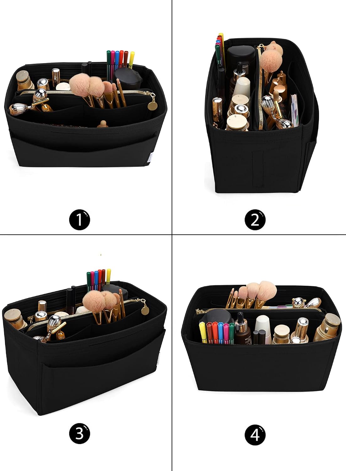 Felt Insert Bag Organizer Bag In Bag For Handbag Purse Organizer Fits Speedy Neverful