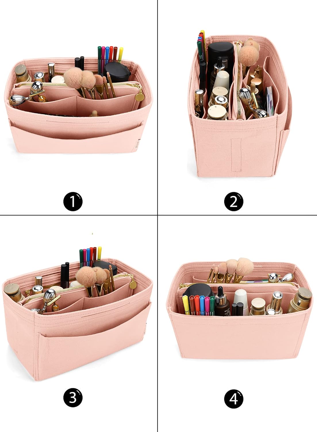 Felt Insert Bag Organizer Bag In Bag For Handbag Purse Organizer Fits Speedy Neverful