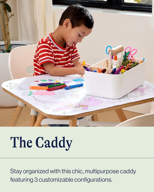 The Caddy, Multi-Purpose Diaper & Art Organizer, Removable Dividers