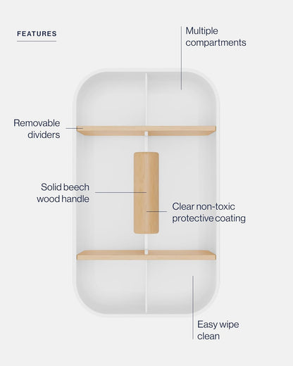 The Caddy, Multi-Purpose Diaper & Art Organizer, Removable Dividers