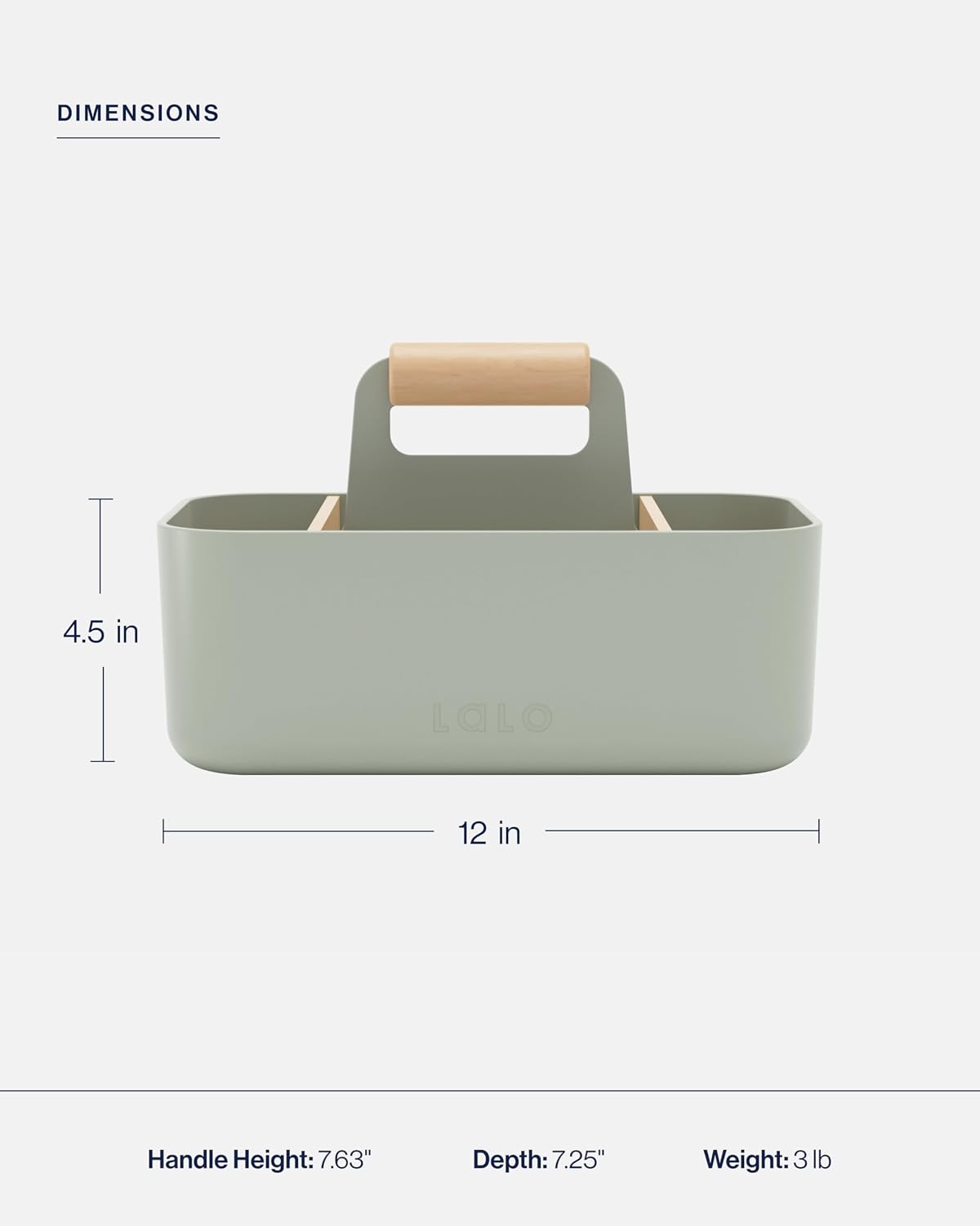 The Caddy, Multi-Purpose Diaper & Art Organizer, Removable Dividers