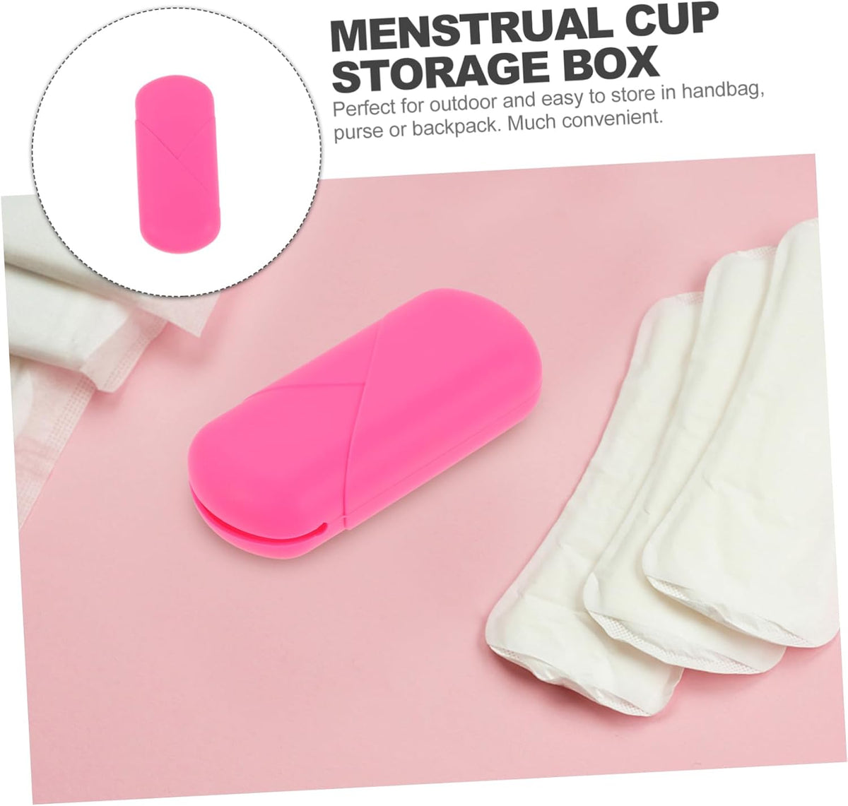 2pcs Protective Silicone Case for Storage Lightweight Leakproof Organizer for Travel Camping and Outdoor Use Convenient Female
