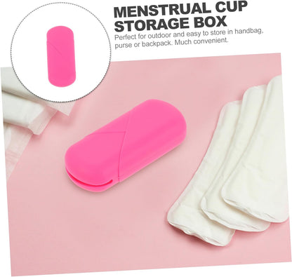 2pcs Protective Silicone Case for Storage Lightweight Leakproof Organizer for Travel Camping and Outdoor Use Convenient Female