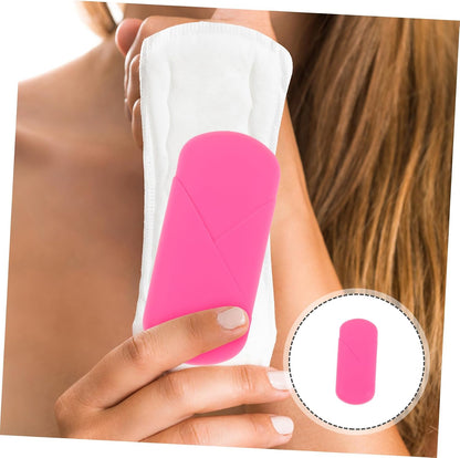 2pcs Protective Silicone Case for Storage Lightweight Leakproof Organizer for Travel Camping and Outdoor Use Convenient Female