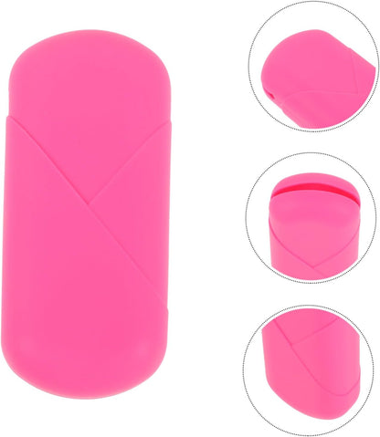 2pcs Protective Silicone Case for Storage Lightweight Leakproof Organizer for Travel Camping and Outdoor Use Convenient Female