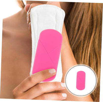 2pcs Protective Silicone Case for Storage Lightweight Leakproof Organizer for Travel Camping and Outdoor Use Convenient Female