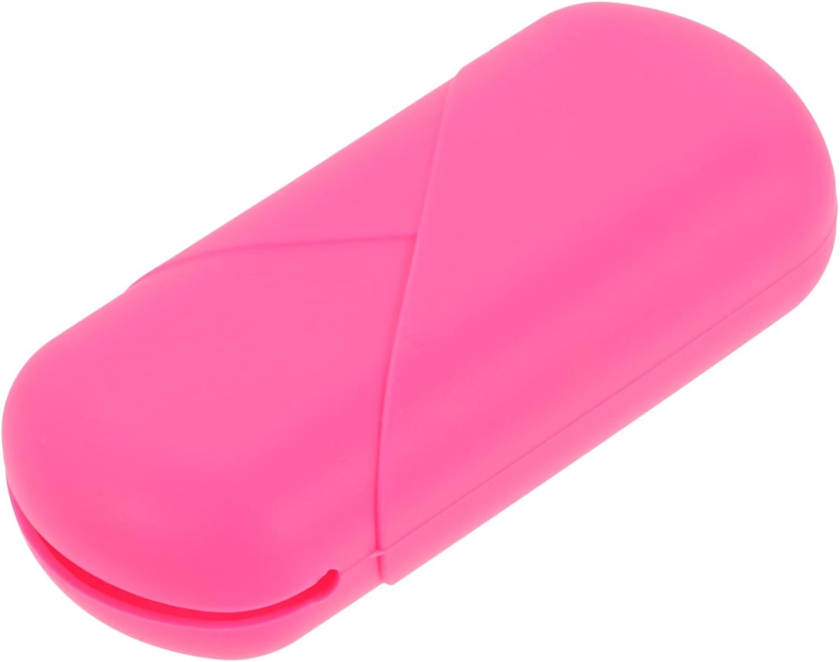 2pcs Protective Silicone Case for Storage Lightweight Leakproof Organizer for Travel Camping and Outdoor Use Convenient Female