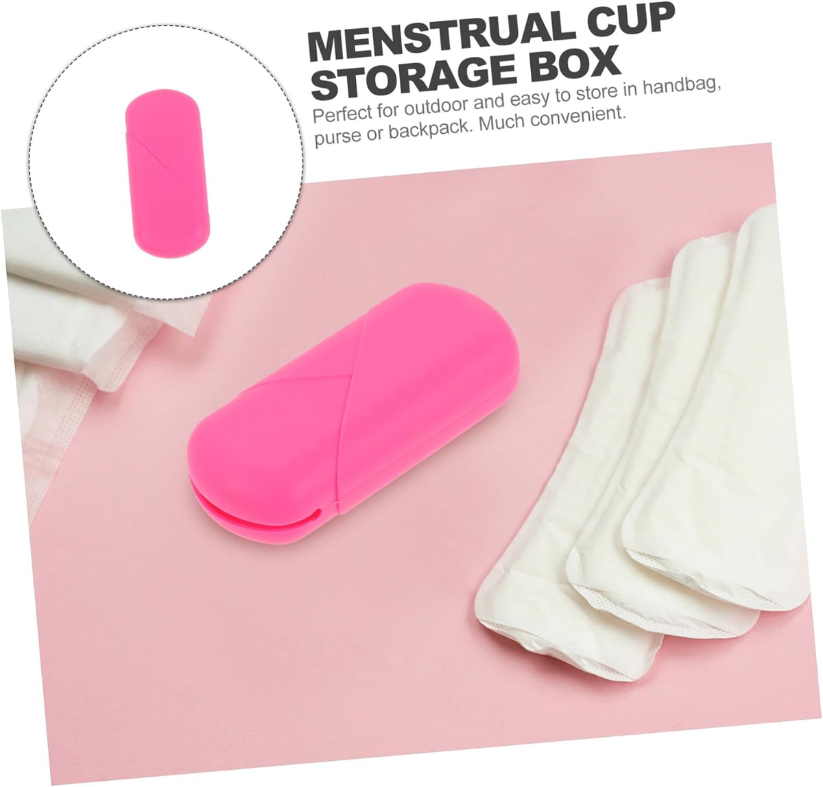 2pcs Protective Silicone Case for Storage Lightweight Leakproof Organizer for Travel Camping and Outdoor Use Convenient Female