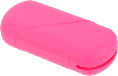 2pcs Protective Silicone Case for Storage Lightweight Leakproof Organizer for Travel Camping and Outdoor Use Convenient Female