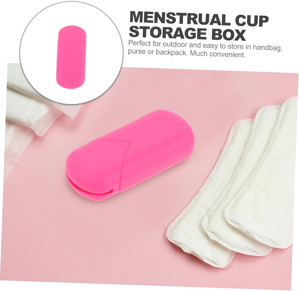 2pcs Protective Silicone Case for Storage Lightweight Leakproof Organizer for Travel Camping and Outdoor Use Convenient Female