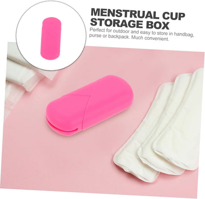 2pcs Protective Silicone Case for Storage Lightweight Leakproof Organizer for Travel Camping and Outdoor Use Convenient Female