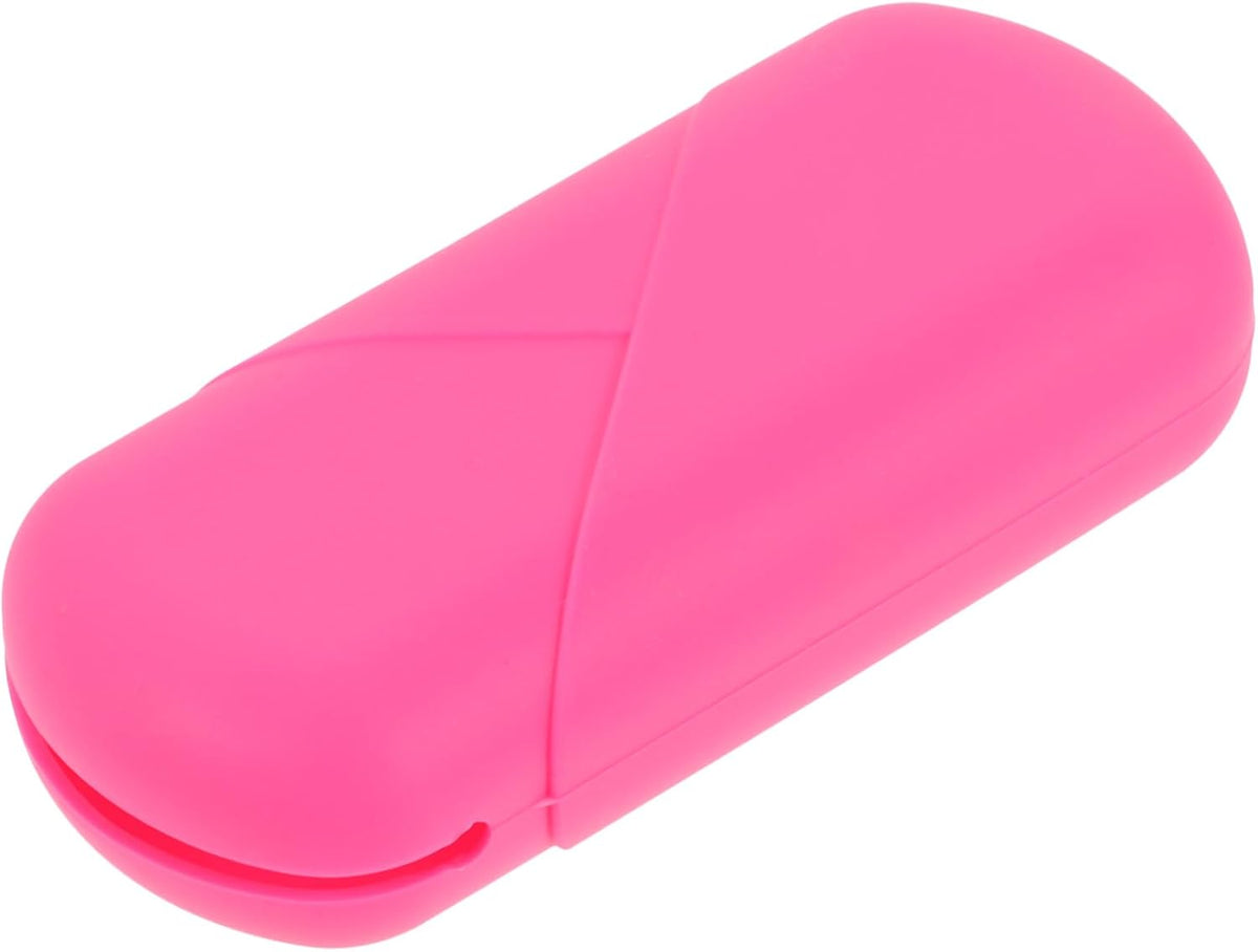2pcs Protective Silicone Case for Storage Lightweight Leakproof Organizer for Travel Camping and Outdoor Use Convenient Female