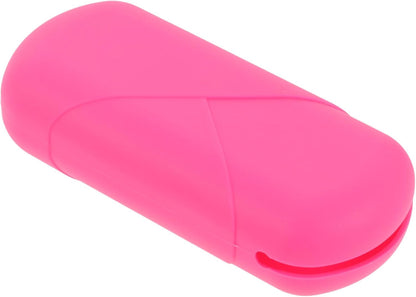 2pcs Protective Silicone Case for Storage Lightweight Leakproof Organizer for Travel Camping and Outdoor Use Convenient Female