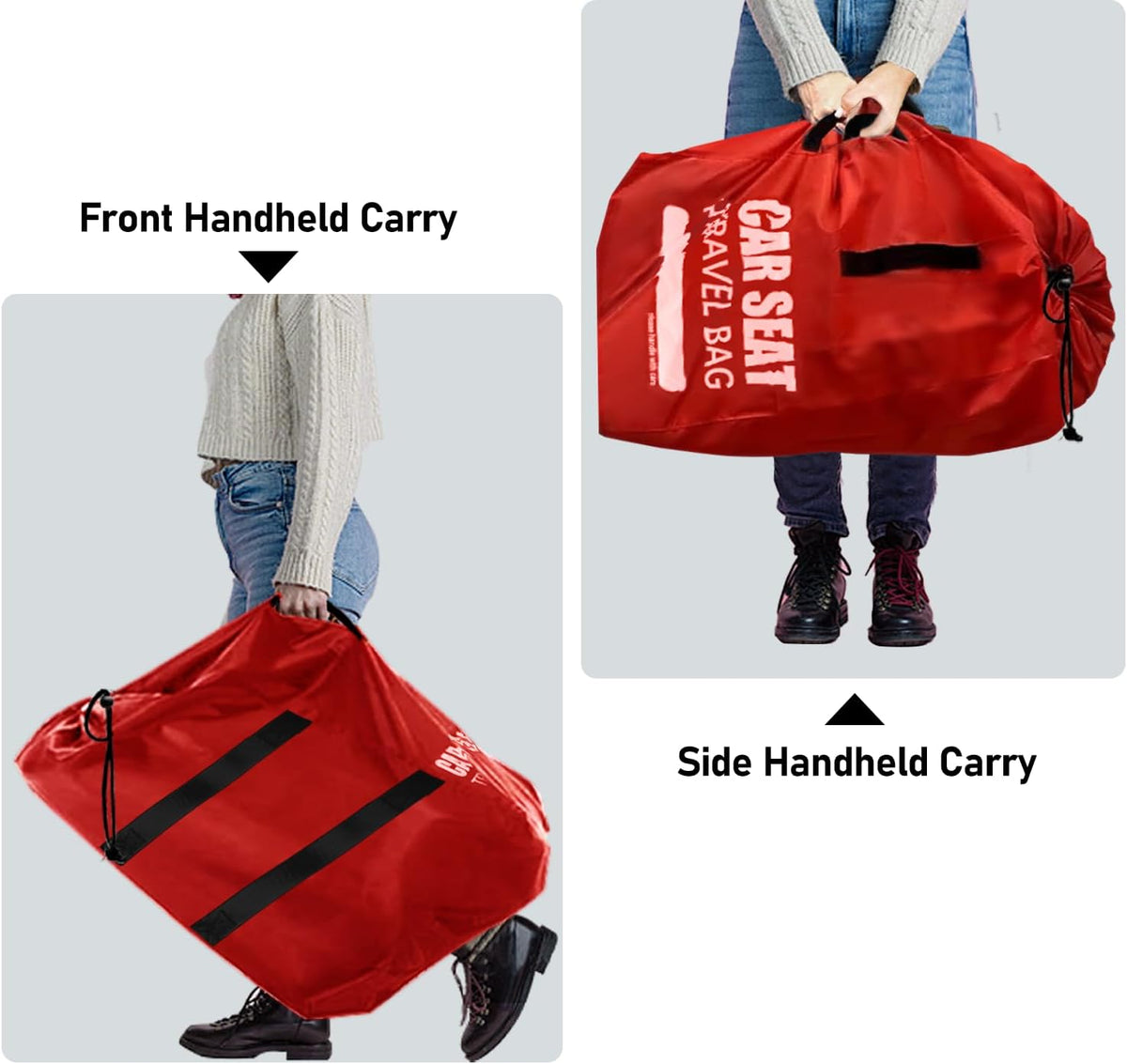 Car Seat Travel Bag for Airplane, Large Car Seat Bags for Air Travel