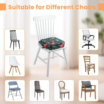 Toddler Booster Seat for Dining Table Kitchen Chair, 4" Kid Booster Cushion