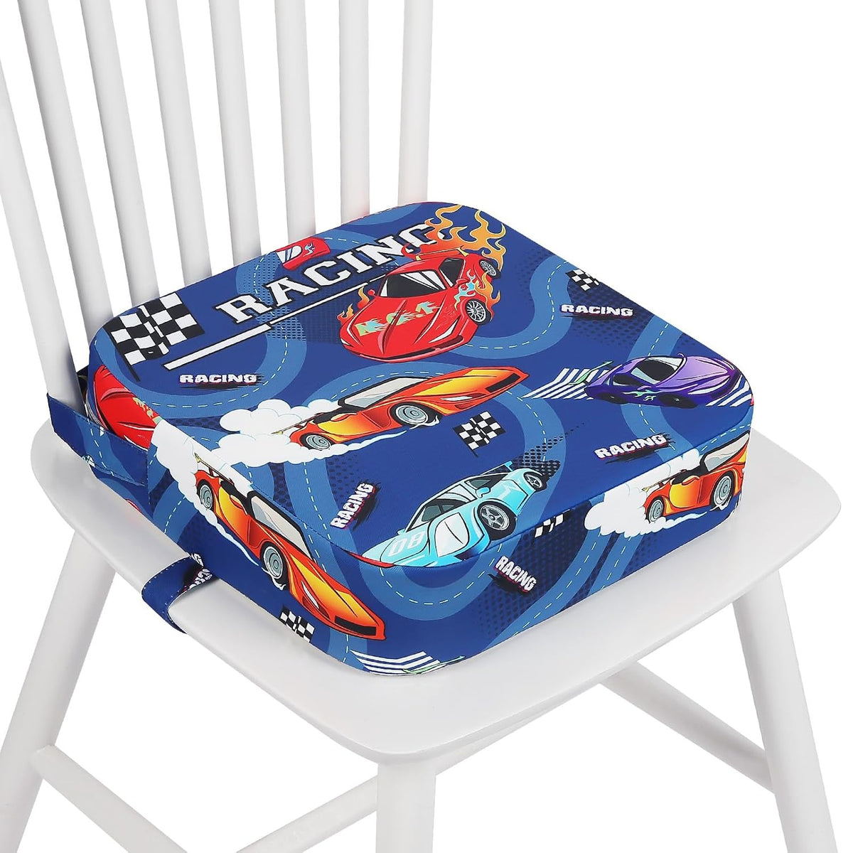 Toddler Booster Seat for Dining Table Kitchen Chair, 4" Kid Booster Cushion