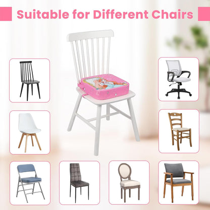 Toddler Booster Seat for Dining Table Kitchen Chair, 4" Kid Booster Cushion