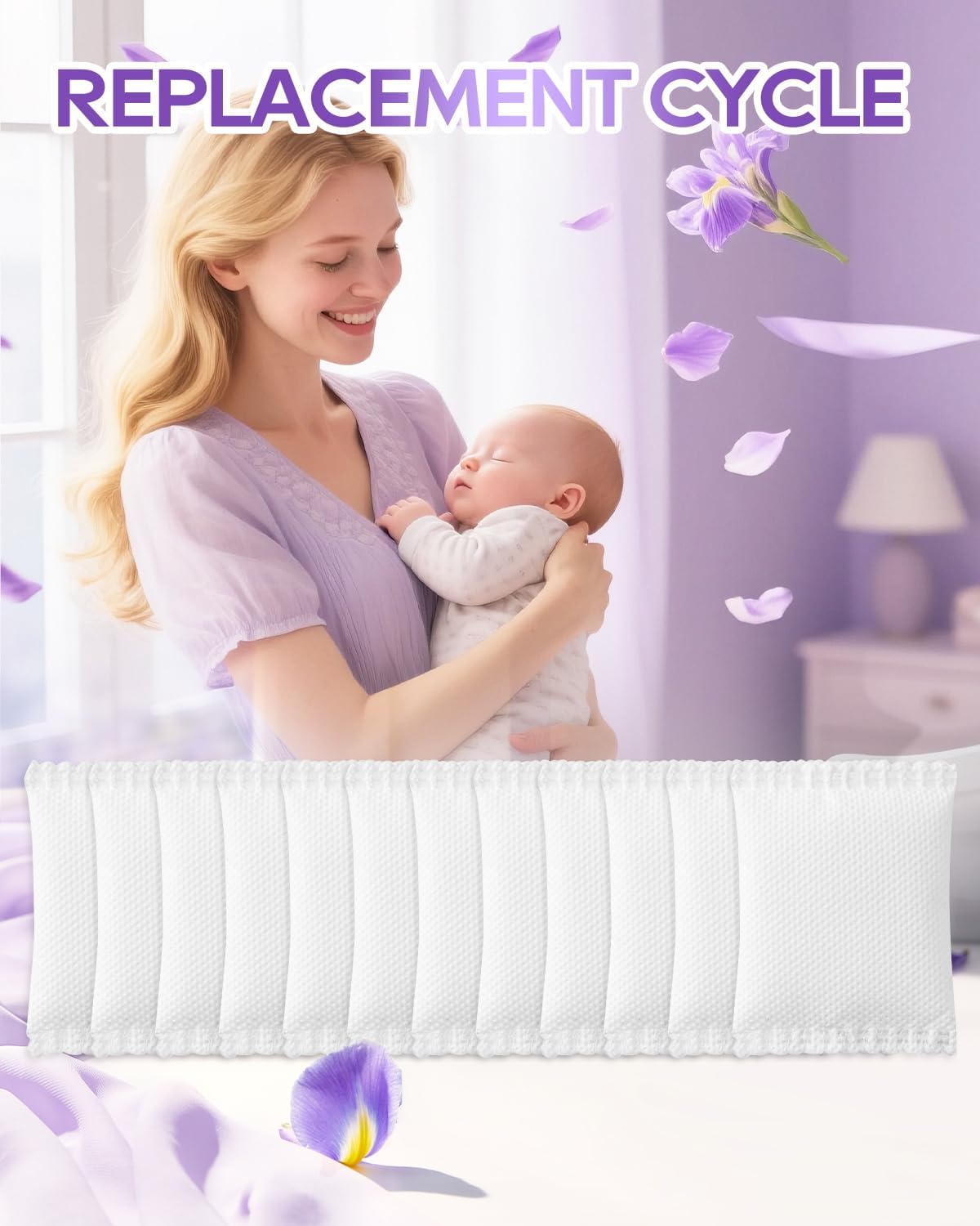 2" Diaper Pail Deodorizer Odor Absorber Fit for Munchkin Arm & Hammer